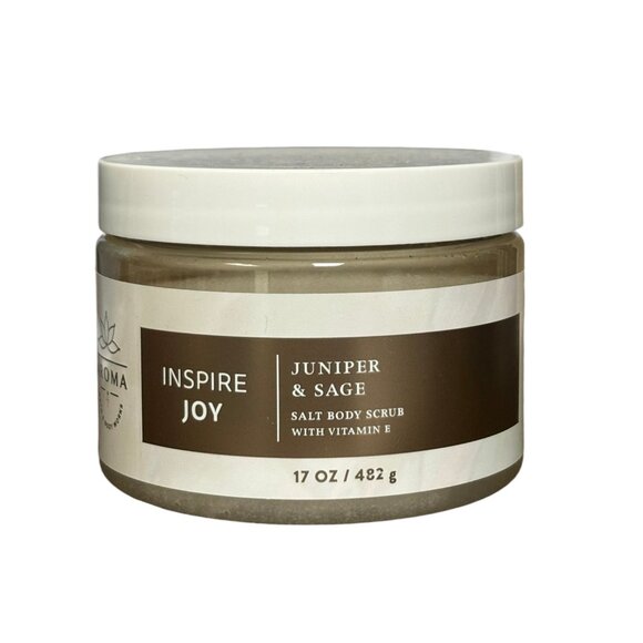 Bath & Body Works Aromatherapy Salt Body Scrub - INSPIRE JOY - Juniper & Sage - Picture 4 of 5